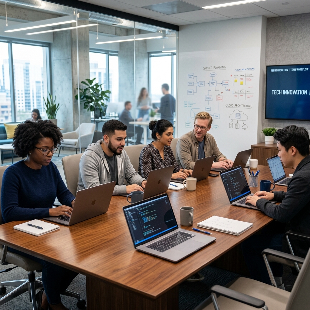 Techpro Engineering Pod Collaboration
